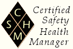 Certified Safety Health Manager Exam Preparation